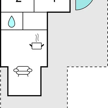 2 Bedroom Beautiful In Hejls